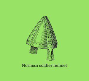 Norman soldier helmet